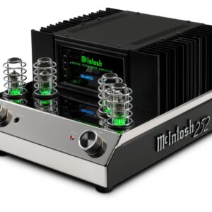 Amplificador integrado McIntosh MA5300 con sus característicos medidores de aguja azules