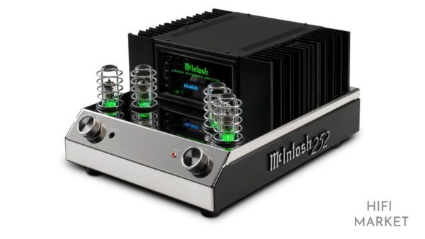 Amplificador integrado McIntosh MA5300 con sus característicos medidores de aguja azules