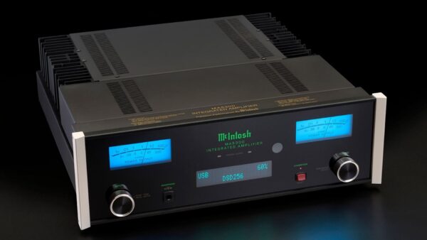 Amplificador integrado McIntosh MA5300 con sus característicos medidores de aguja azules Copy Claude