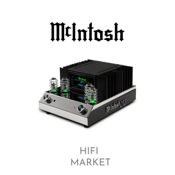 Amplificador integrado McIntosh MA5300 con sus característicos medidores de aguja azules