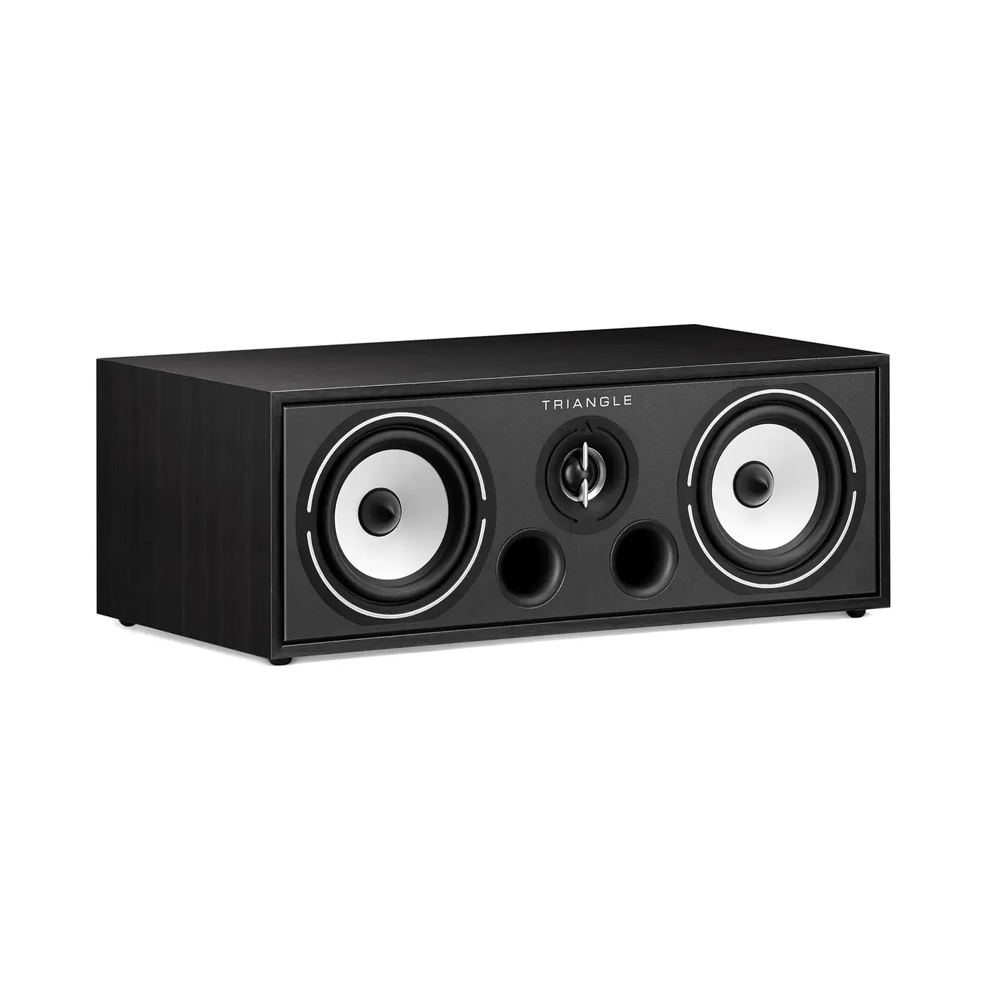 Parlante central Hi-Fi en Negro Cenizo Triangle BRC1