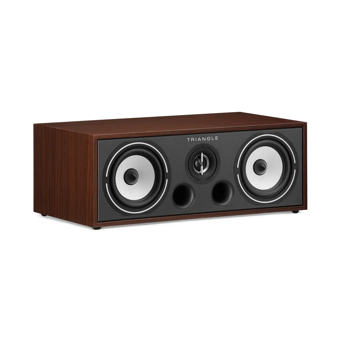 Parlante central Hi-Fi en Nogal Triangle BRC1