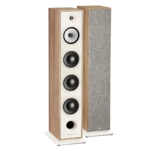 Parlante de piso Hi-Fi Triangle Borea BR09 en roble claro