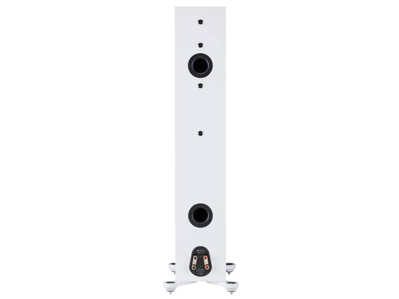 Parlante de piso Hi-Fi Monitor Audio MASILVER300 en Blanco Satén