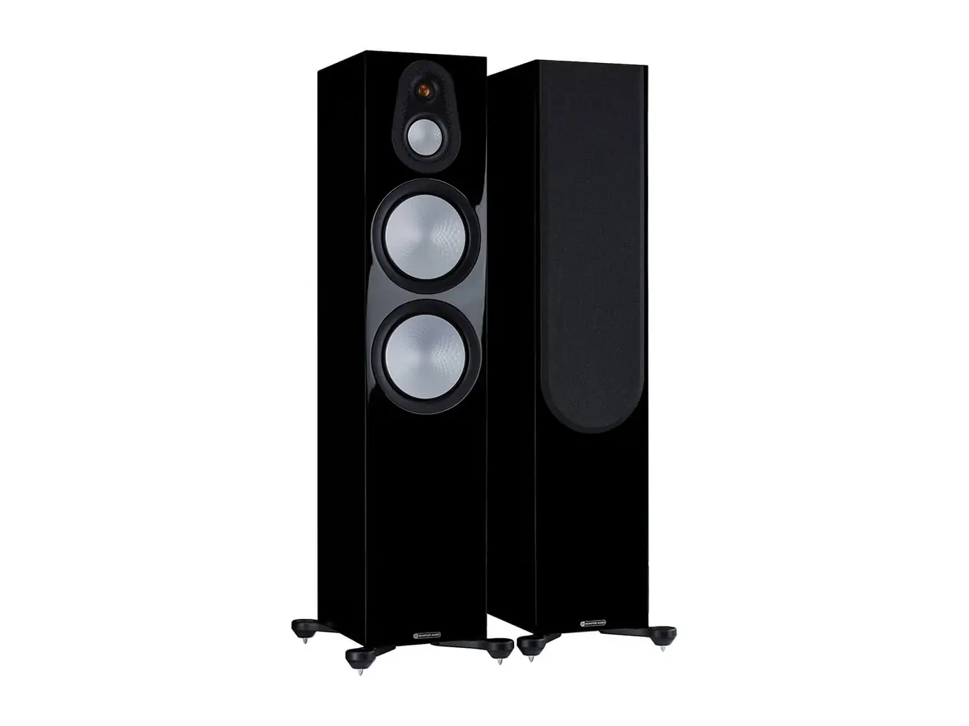 Parlante de piso Hi-Fi Monitor Audio MASILVER500 en Negro Brillante