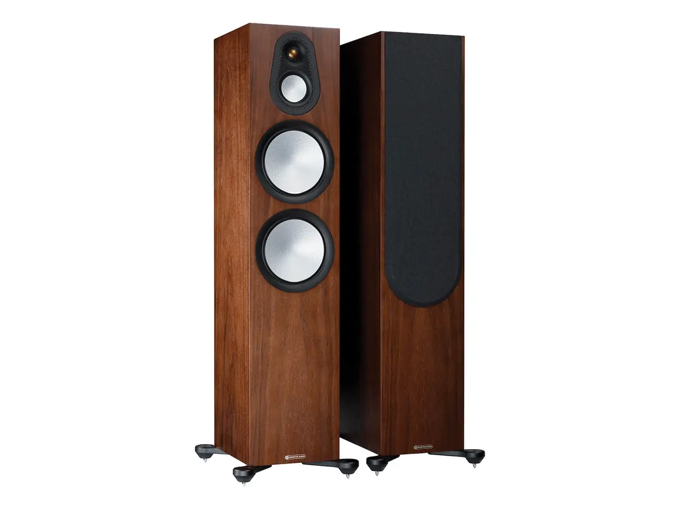 Parlante de piso Hi-Fi Monitor Audio MASILVER500 en Nogal Natural