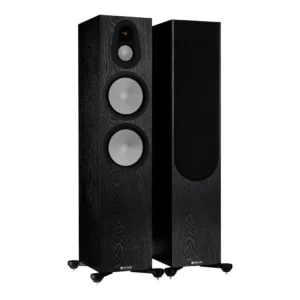 Parlante de piso Hi-Fi Monitor Audio MASILVER500 en Roble Negro