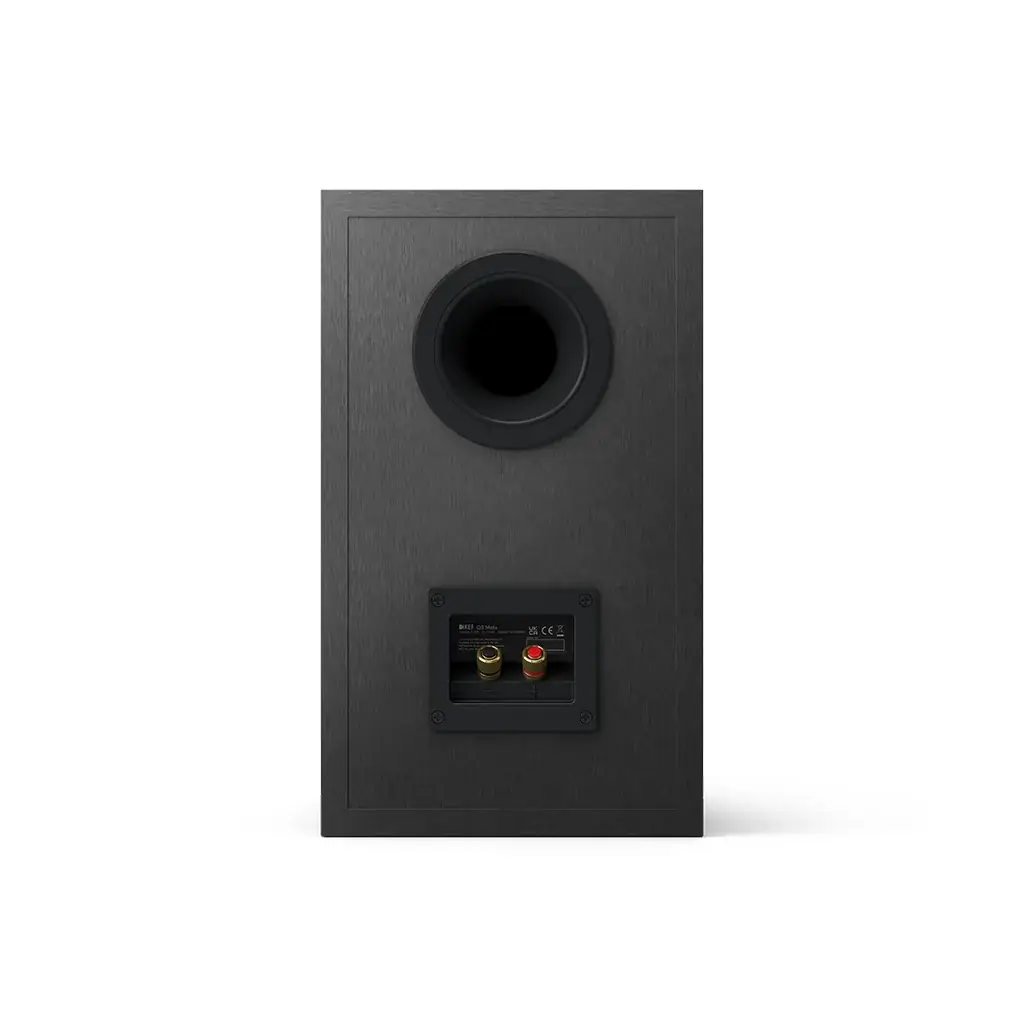 Parlante de estantería Hi-Fi KEF KEFQ3META en Negro Satinado