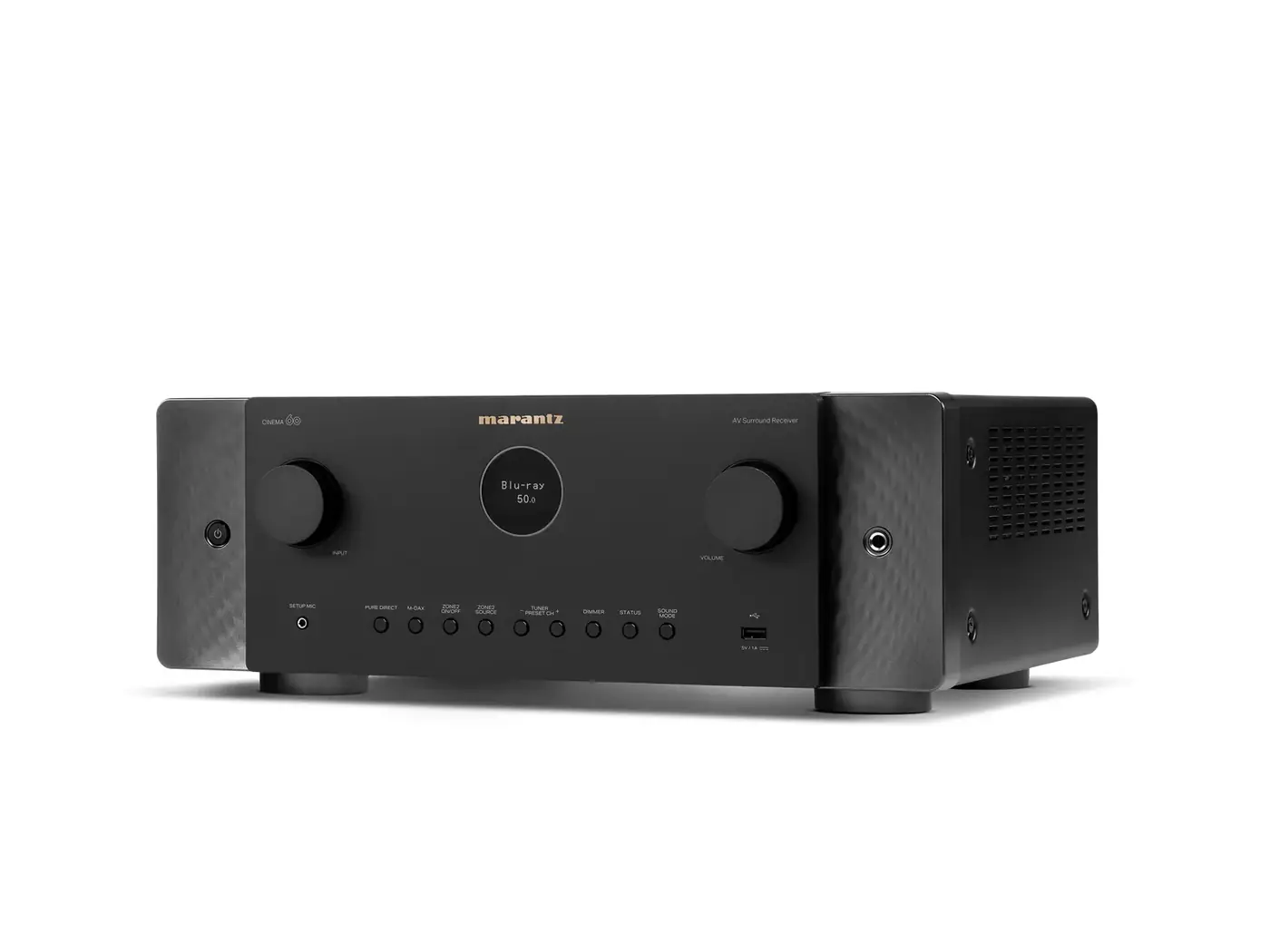 Receiver de teatro en casa Marantz CINEMA60 en Negro