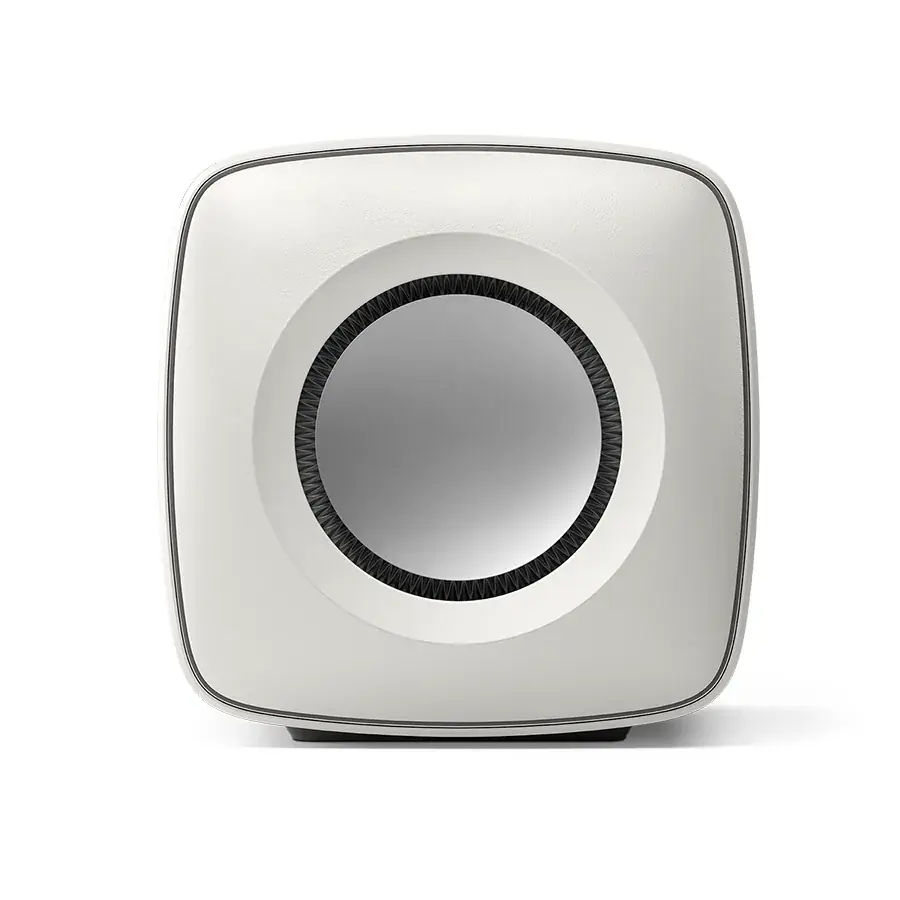 Subwoofer activo KEF KEFKC62 en Blanco Mineral