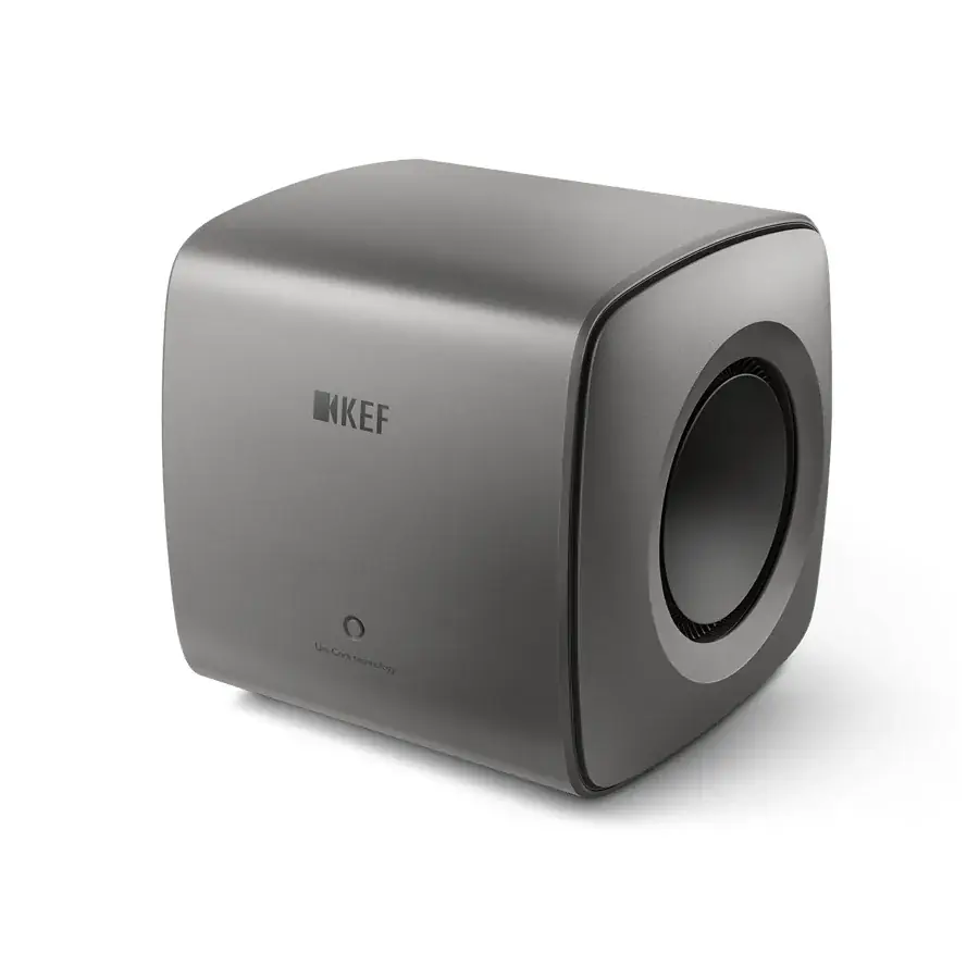 Subwoofer activo KEF KEFKC62 en Gris Titanio