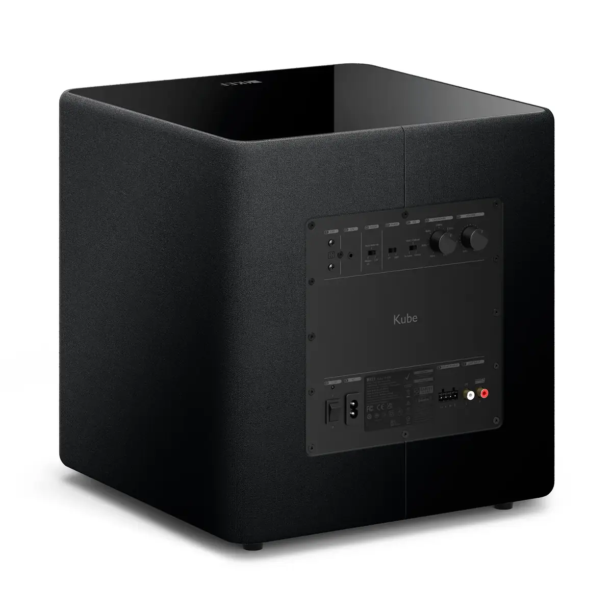 Subwoofer activo KEF KEFKUBE10 en Negro
