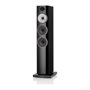Bowers & Wilkins 704 S3 en negro, de frente